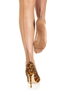 Fully Fashioned Memphis Heel Stockings - Gio