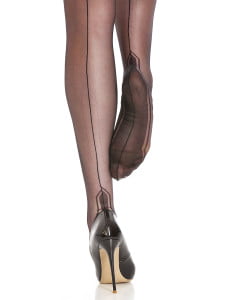Fully Fashioned Manhattan Heel Stockings - Gio
