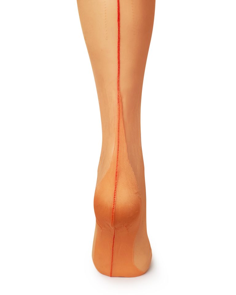 Honeydew Point Heel Stockings